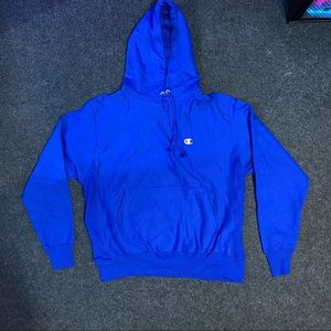 Champion hoodie royal blue